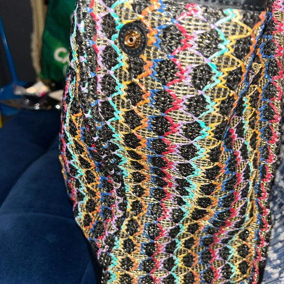 Kurt Geiger London
Multi Raffia Square Shopper Tote Bag - Picture 4 of 6